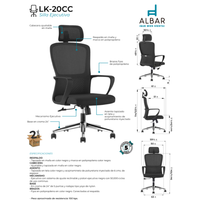 Silla Ejecutiva IK-20CC