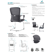 Silla para Visitante LK-20V