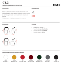 Silla C1 2/1