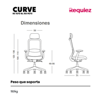 Silla Ejecutiva Curve RE-1570