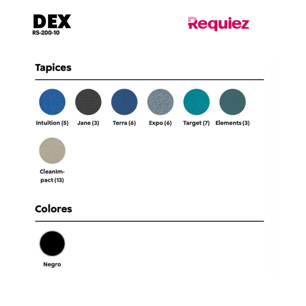 Silla Operativa Dex RS-200