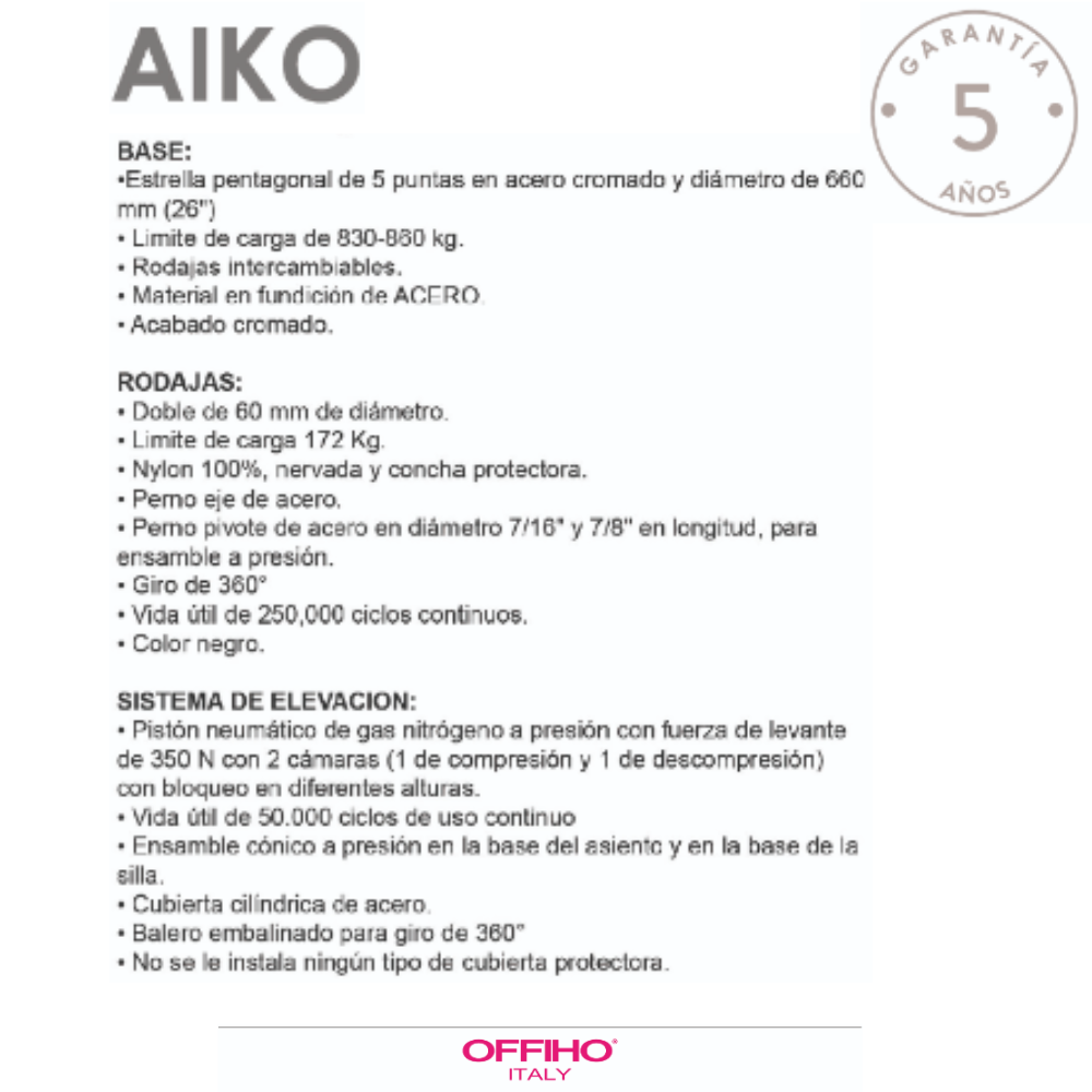 Silla Ejecutiva Aiko