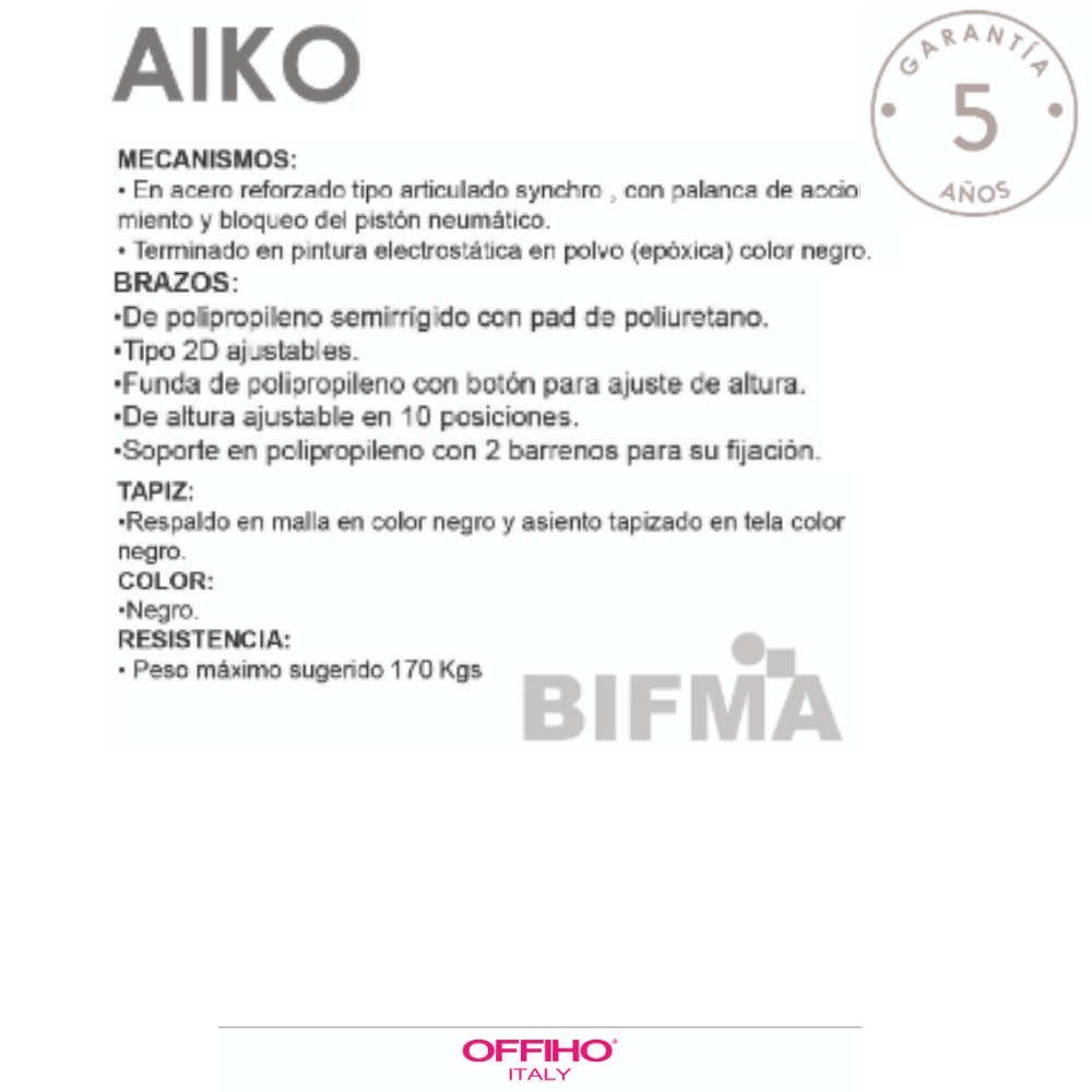 Silla Ejecutiva Aiko