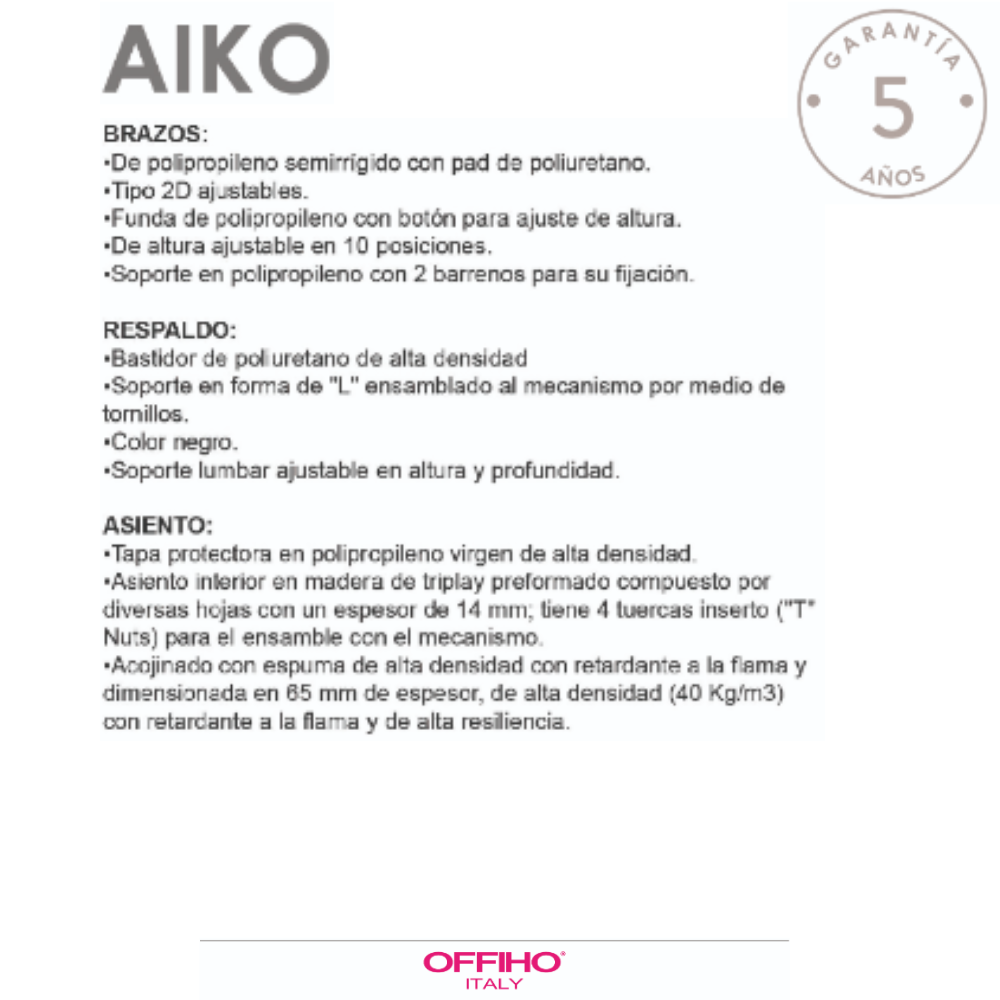 Silla Ejecutiva Aiko