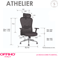 Silla Ejecutivo Athelier
