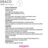 Silla Ejecutiva Draco cabecera