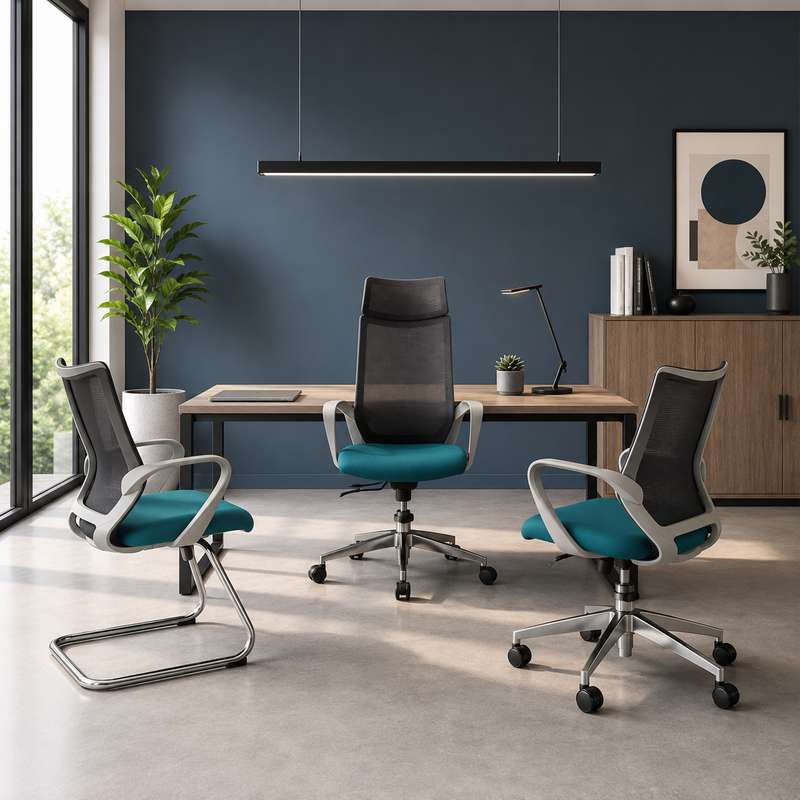 Silla Ejecutiva Equa OHE-185gris