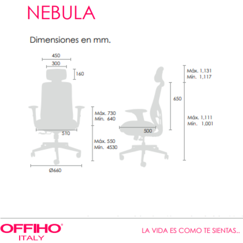 Silla Ejecutiva Nebula