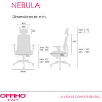 Silla Ejecutiva Nebula
