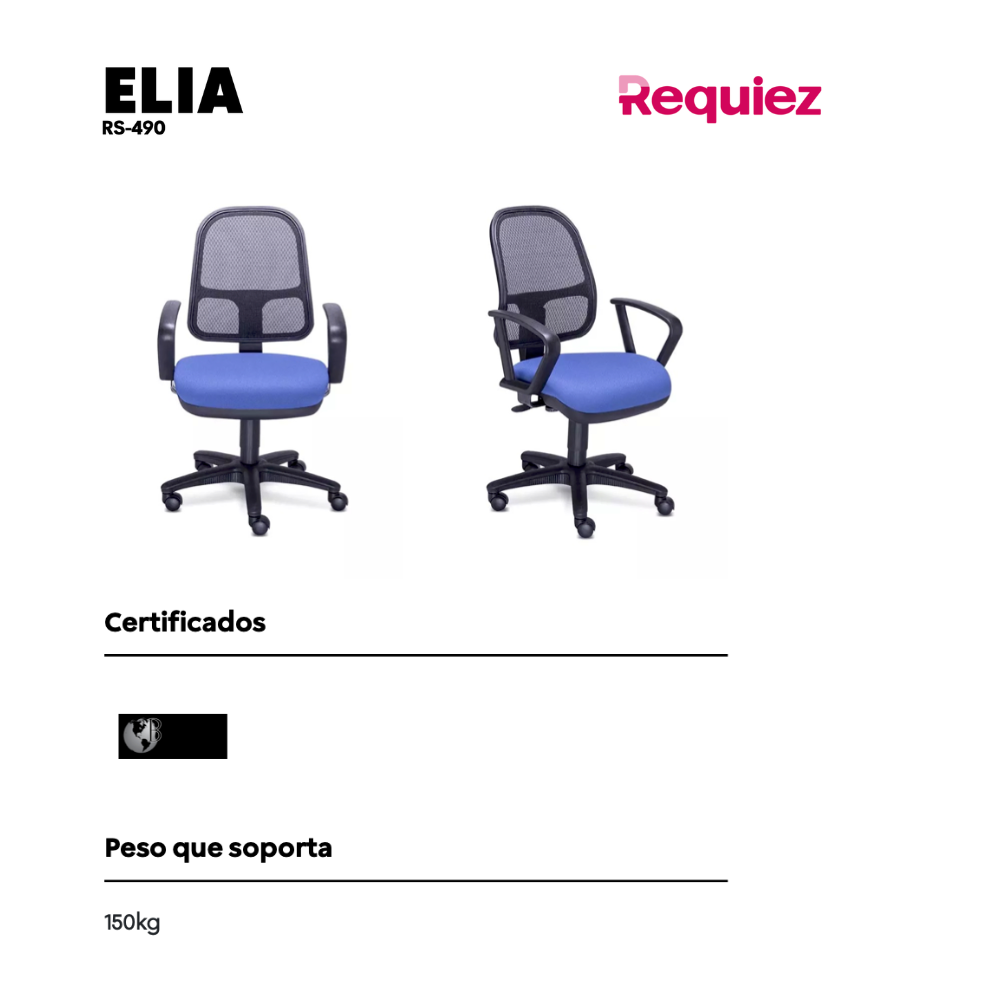 Silla Operativa Elia RS-490