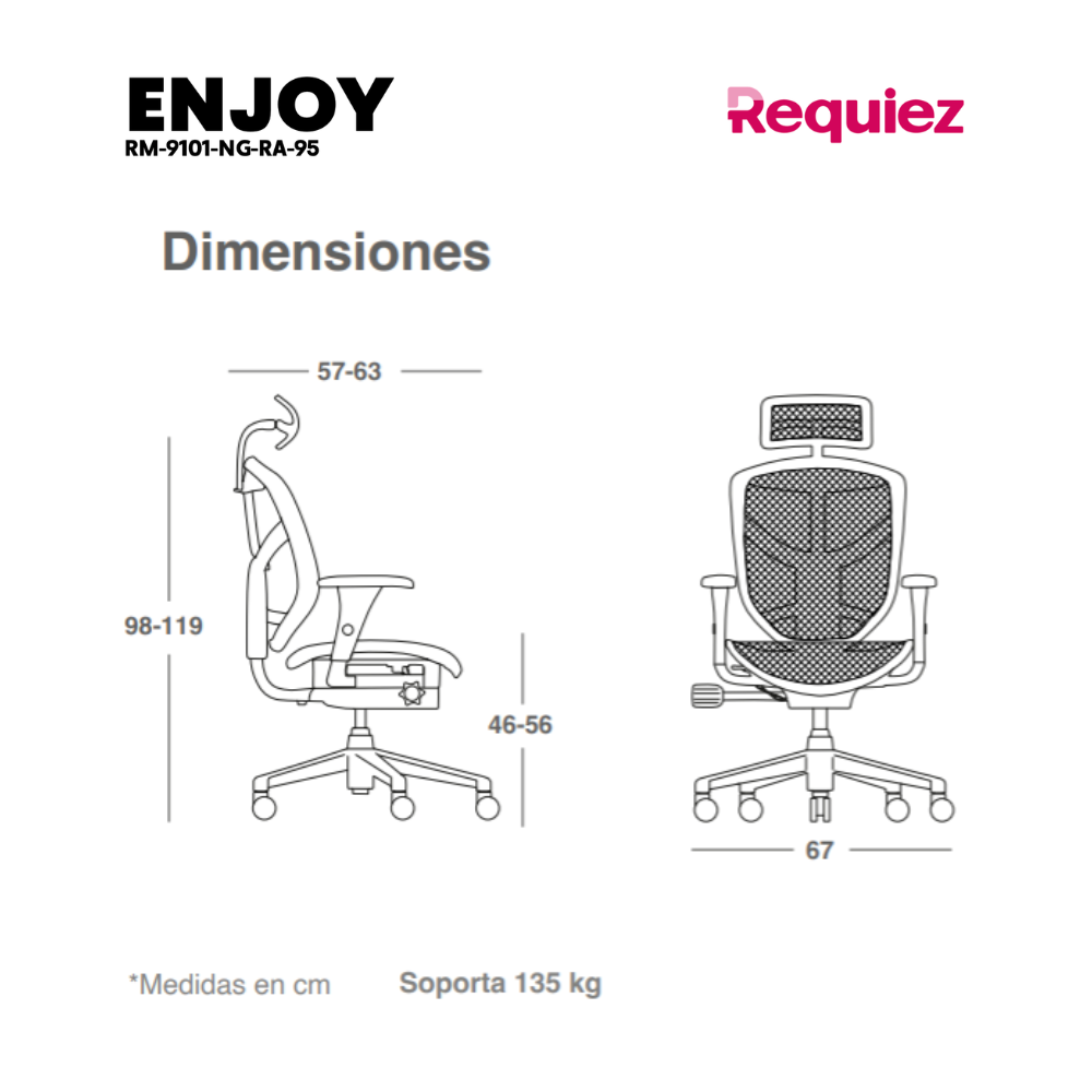 Silla Ejecutiva Enjoy RM-9101