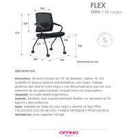 Silla Para Visitante Flex