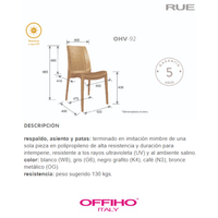 Silla para Exterior Rue