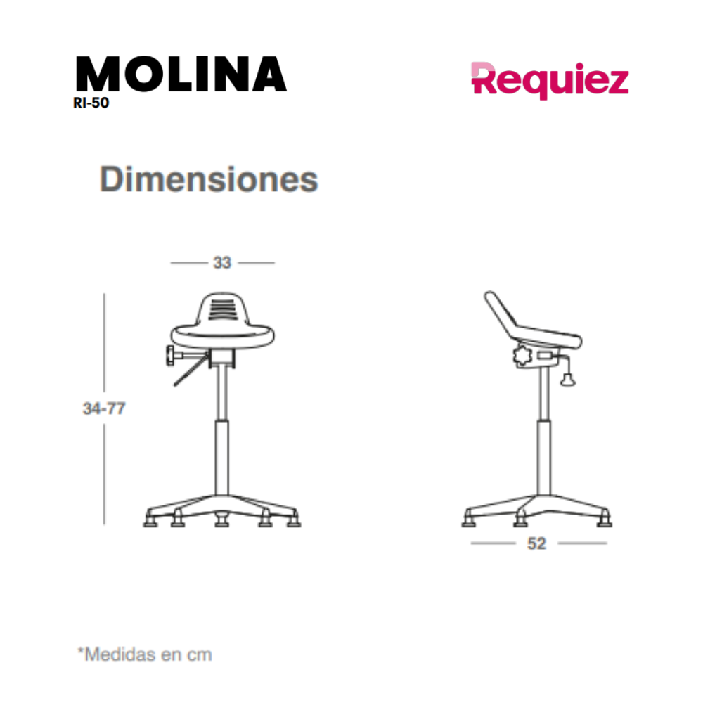 Silla Industrial Molina RI-50