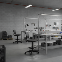 Silla Industrial Neri RI-100