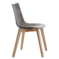 Silla Zebra 4 Patas Madera  Natural