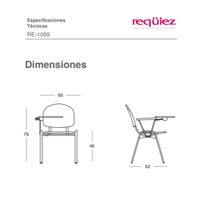 Silla Jun Training Polipropileno RE-1069