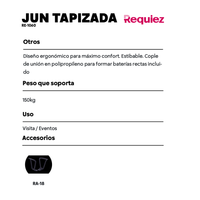 Silla Jun Tapizada RE-1060