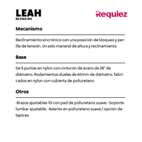 Silla Ejecutiva Lesah RE-2160