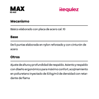 Silla Operativa Max RS-460