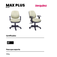 Silla Operativa Max Plus RS-470