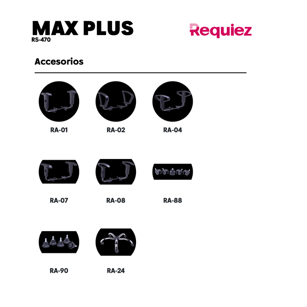 Silla Operativa Max Plus RS-470