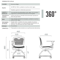 Pupitre Escolar 360