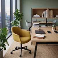 Silla Interior Alessia Base 5 Puntas