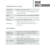 Silla Ejecutiva Kolbe