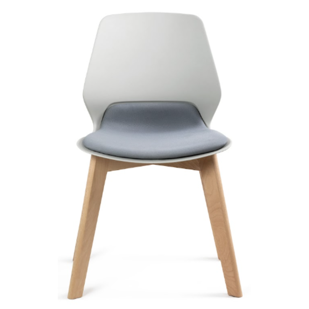 Silla Visitante Kolbe Patas de Madera