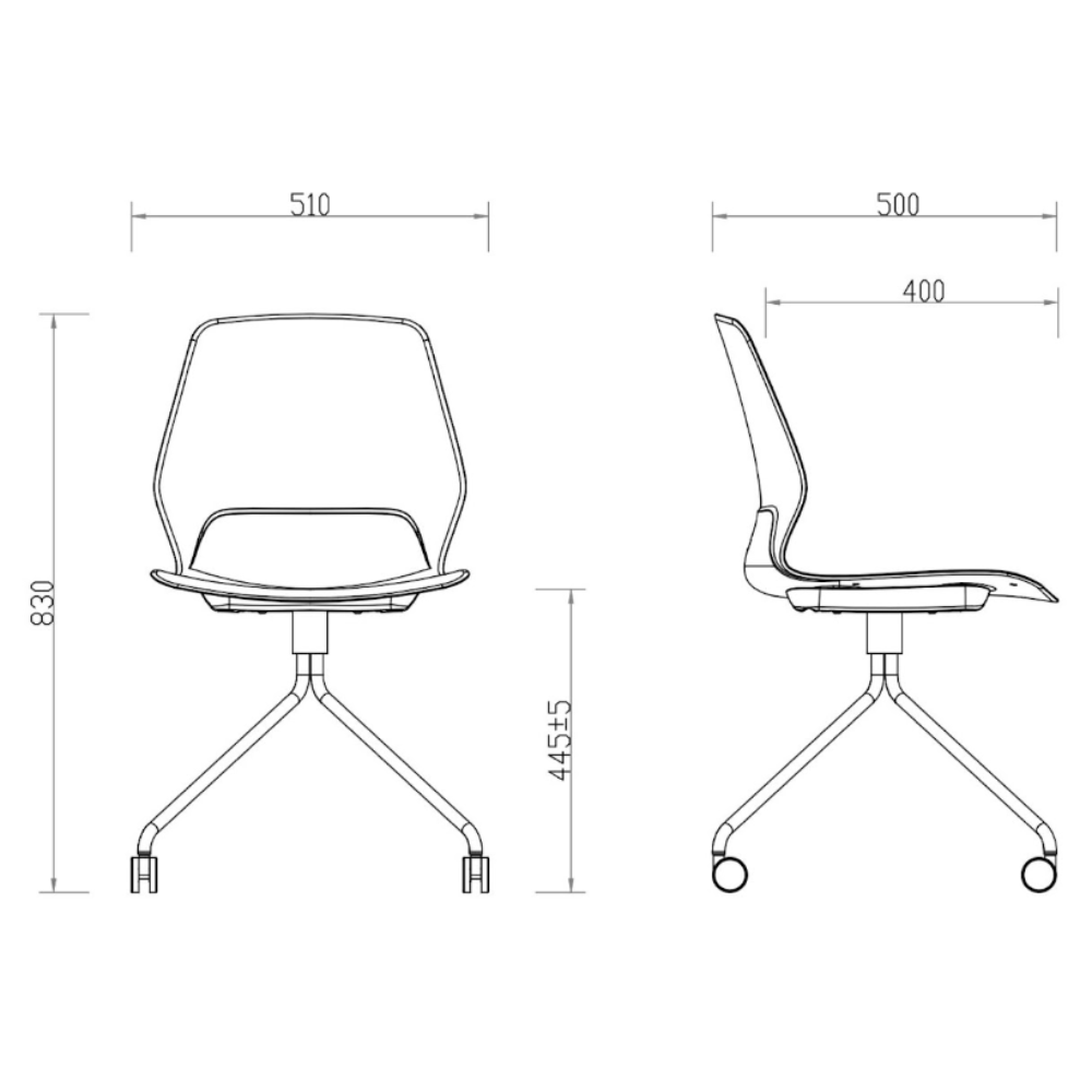 Silla Ergonómica Base Spider Kolbe
