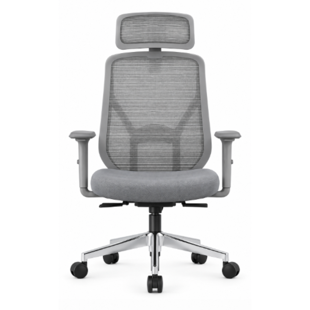 Silla Ejecutiva León Gris