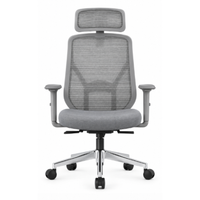 Silla Ejecutiva León Gris