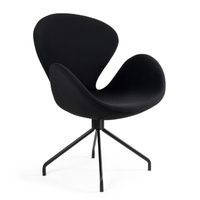 Silla Tapizada en Tela Swan Base Spider