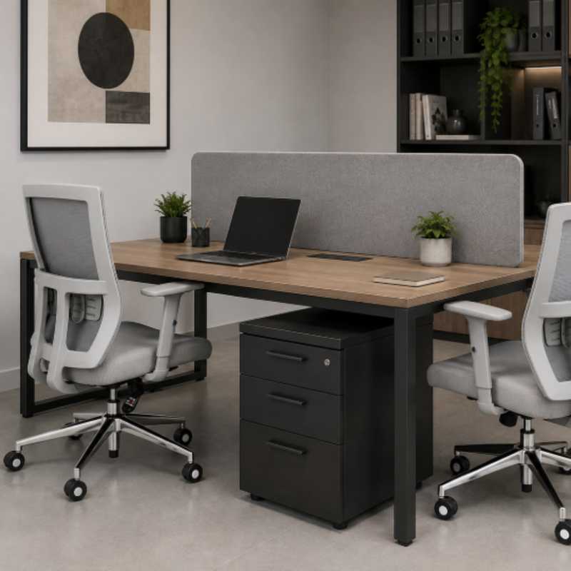 Silla Athenas ejecutiva gris o negro