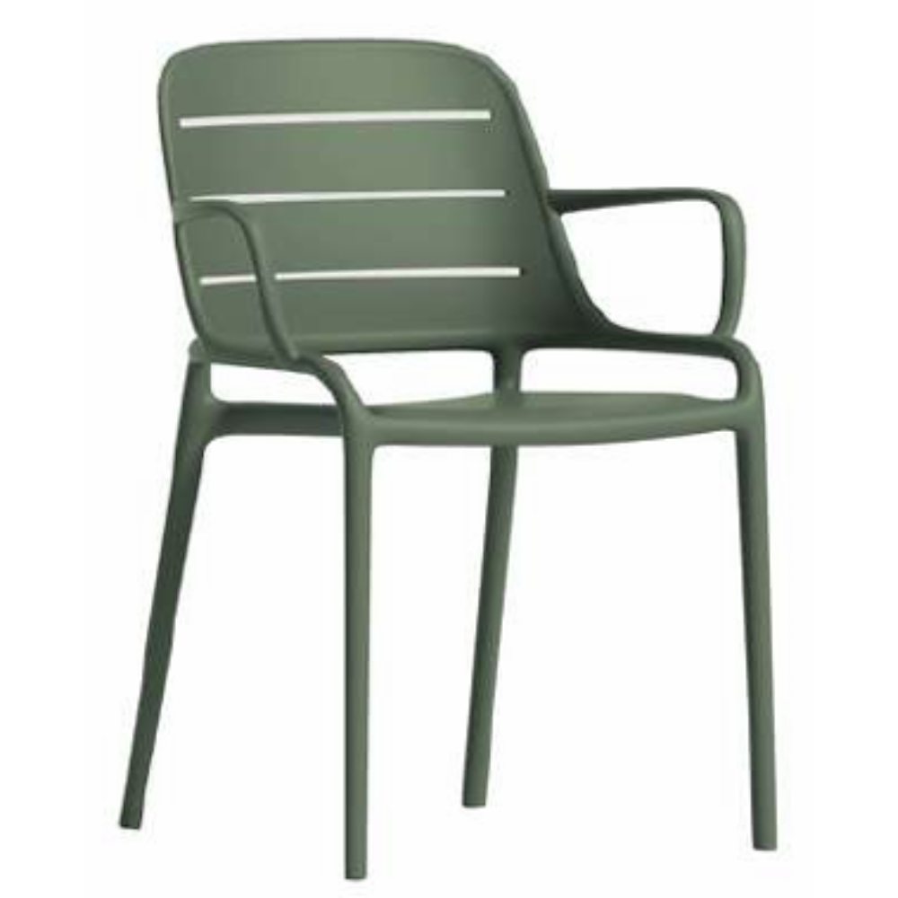 Silla Exterior Capri con Brazos