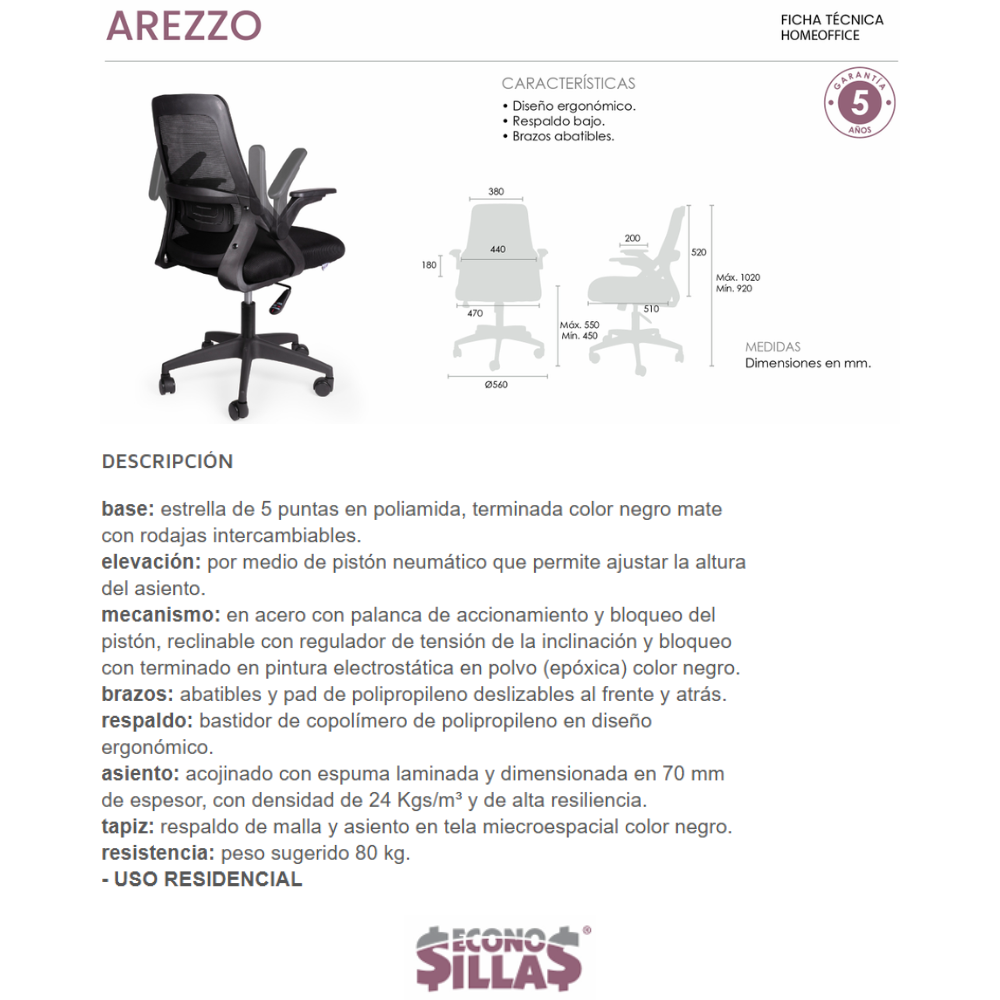 Silla Operativa Arezzo