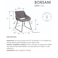 Silla Borsani OHV-120