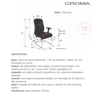 Silla Croma Visitante OHV-198