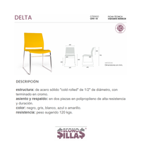 Silla para Visitante Delta