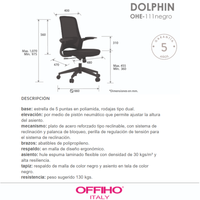 Silla Operativa Dolphin