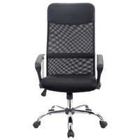 Silla Operativa Econo malla Negro