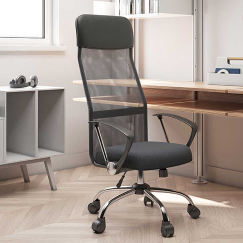 Silla Operativa Econo malla Negro