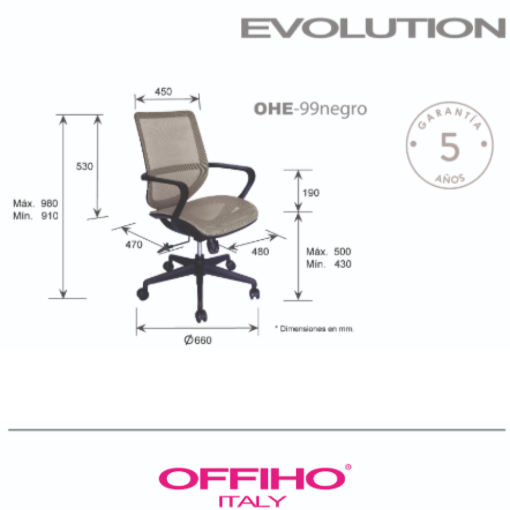 Silla Operativa Evolution