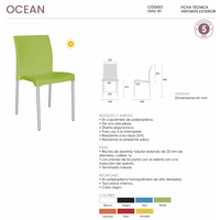 Silla Exterior Ocean OHV-61