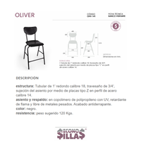 Banco Interior Oliver OHV-141