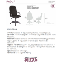 Silla Operativa Padua