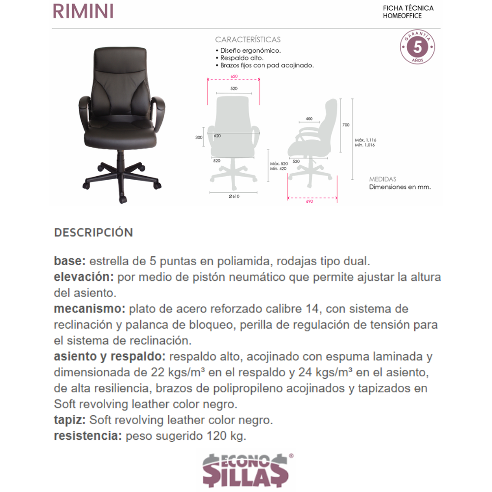 Silla Operativa Rmini