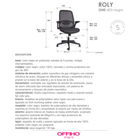 Silla Operativa Roly