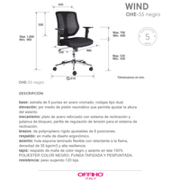 Silla Operativa Wind